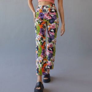 Urban Outfitters Floral Pants Size 28